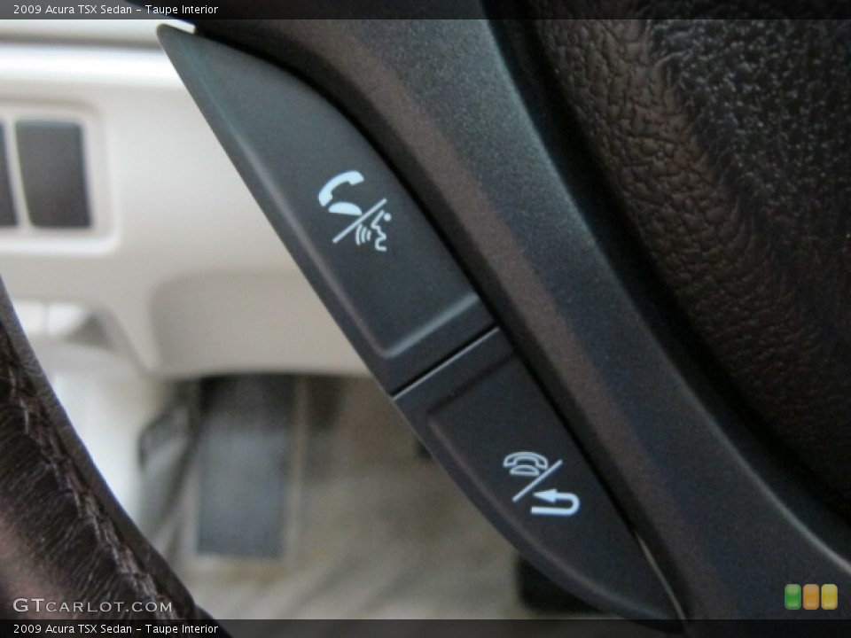 Taupe Interior Controls for the 2009 Acura TSX Sedan #68817857