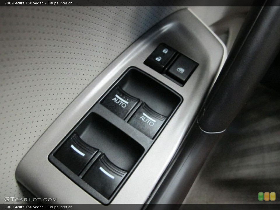 Taupe Interior Controls for the 2009 Acura TSX Sedan #68817887