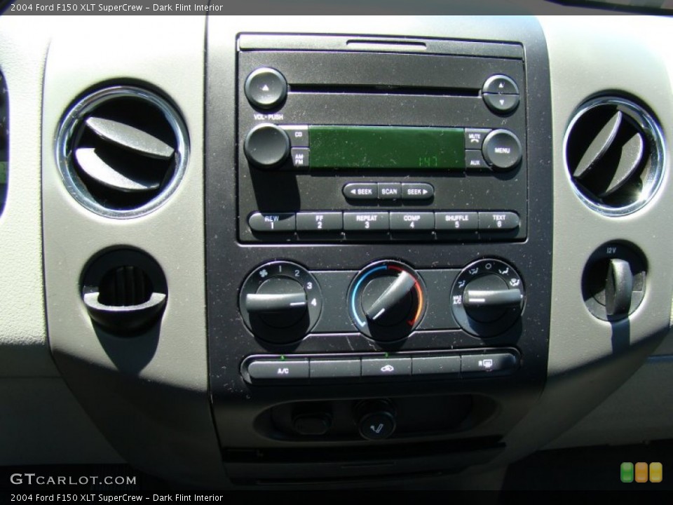 Dark Flint Interior Controls for the 2004 Ford F150 XLT SuperCrew #68818013