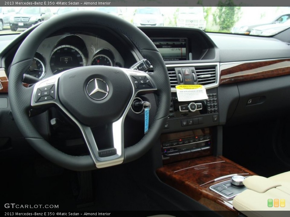 Almond Interior Dashboard for the 2013 Mercedes-Benz E 350 4Matic Sedan #68818508