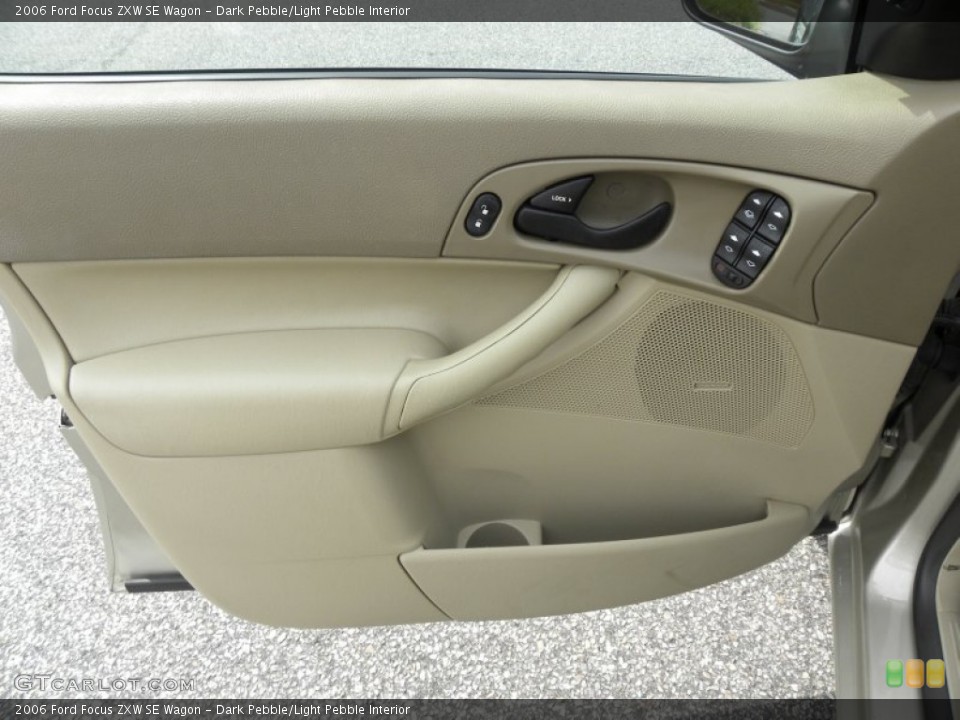 Dark Pebble/Light Pebble Interior Door Panel for the 2006 Ford Focus ZXW SE Wagon #68819762