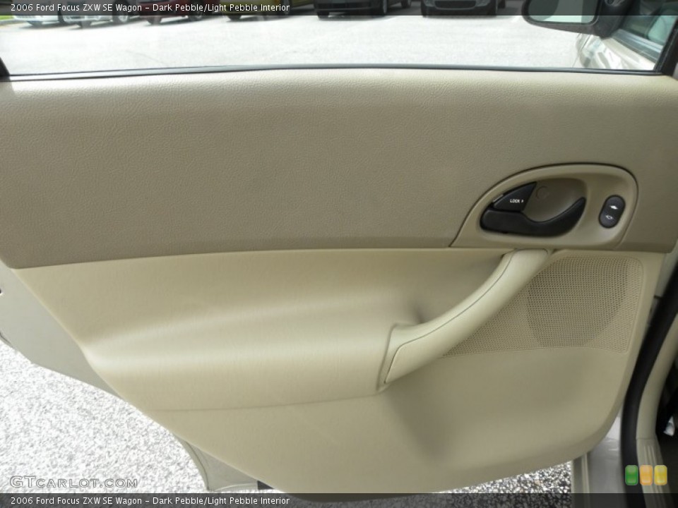 Dark Pebble/Light Pebble Interior Door Panel for the 2006 Ford Focus ZXW SE Wagon #68819777