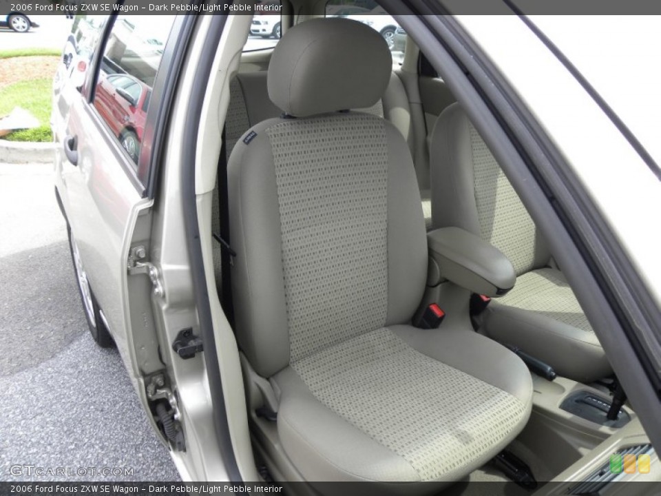 Dark Pebble/Light Pebble Interior Front Seat for the 2006 Ford Focus ZXW SE Wagon #68819786