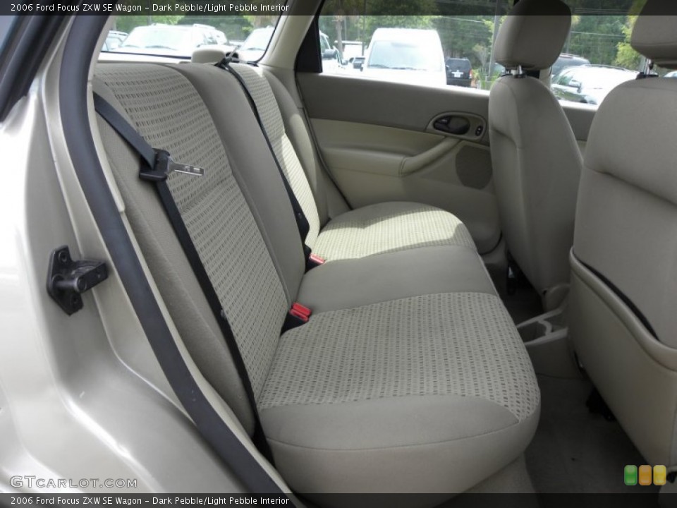 Dark Pebble/Light Pebble Interior Rear Seat for the 2006 Ford Focus ZXW SE Wagon #68819804