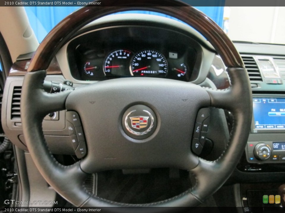 Ebony Interior Steering Wheel for the 2010 Cadillac DTS  #68820044