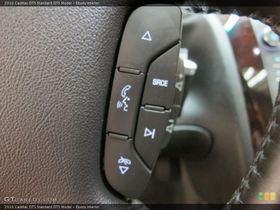 Ebony Interior Controls for the 2010 Cadillac DTS  #68820053