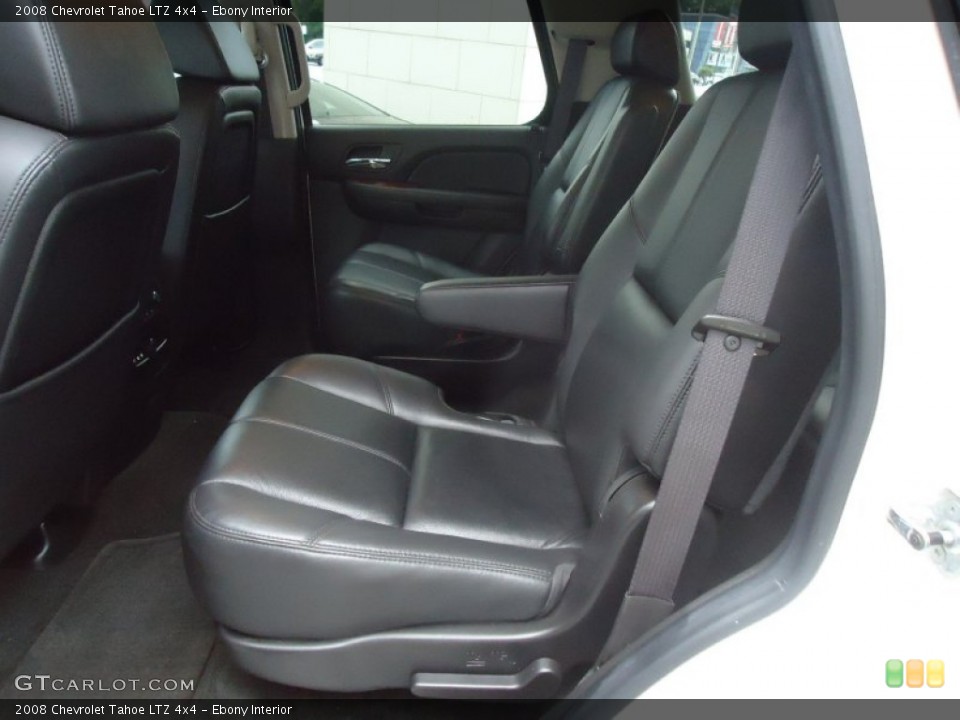 Ebony Interior Rear Seat for the 2008 Chevrolet Tahoe LTZ 4x4 #68821658