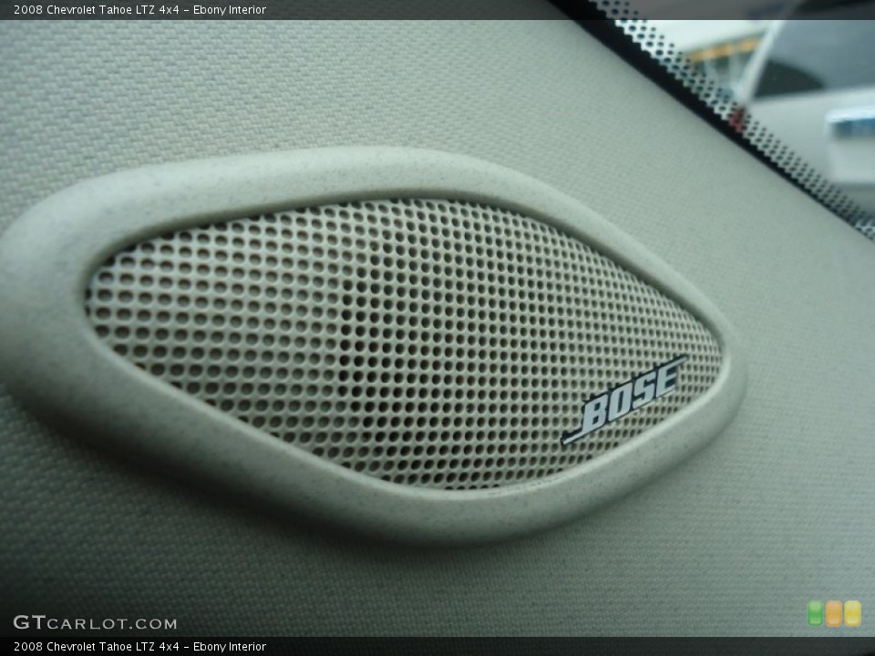 Ebony Interior Audio System for the 2008 Chevrolet Tahoe LTZ 4x4 #68821742