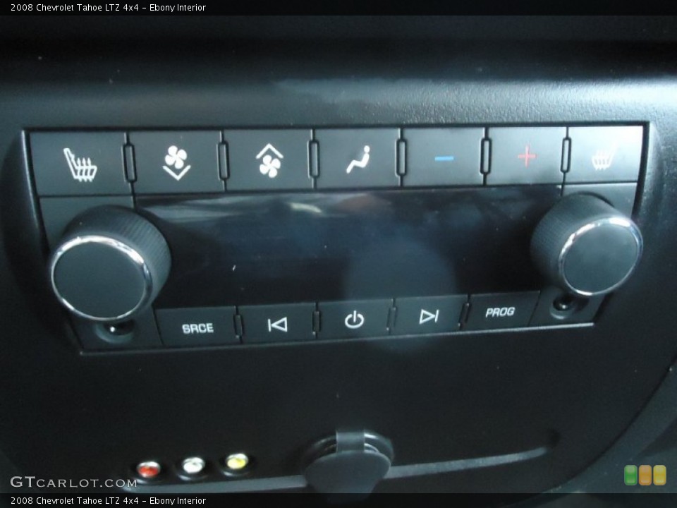Ebony Interior Controls for the 2008 Chevrolet Tahoe LTZ 4x4 #68821793