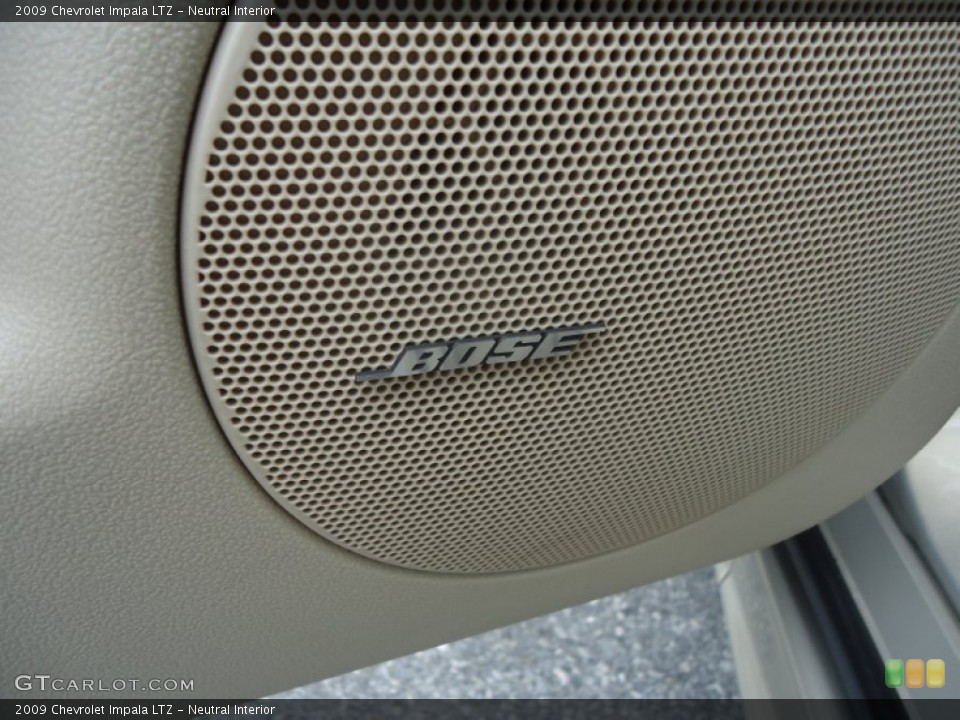 Neutral Interior Audio System for the 2009 Chevrolet Impala LTZ #68822018