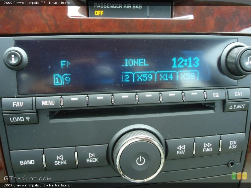 Neutral Interior Audio System for the 2009 Chevrolet Impala LTZ #68822066
