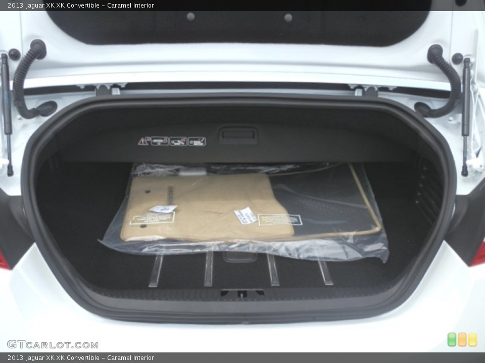 Caramel Interior Trunk for the 2013 Jaguar XK XK Convertible #68823116