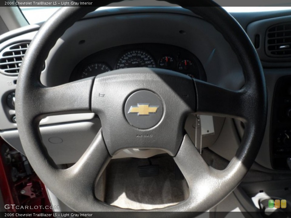 Light Gray Interior Steering Wheel for the 2006 Chevrolet TrailBlazer LS #68823281
