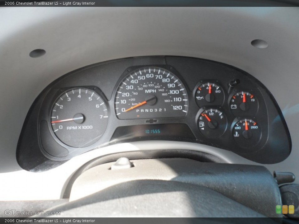 Light Gray Interior Gauges for the 2006 Chevrolet TrailBlazer LS #68823287