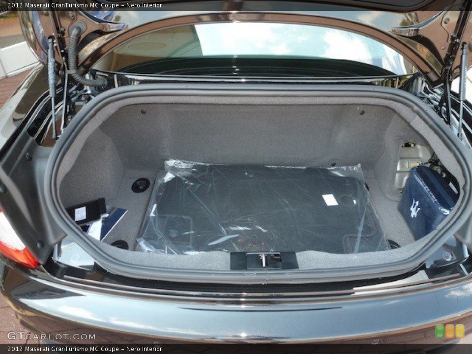 Nero Interior Trunk for the 2012 Maserati GranTurismo MC Coupe #68825178