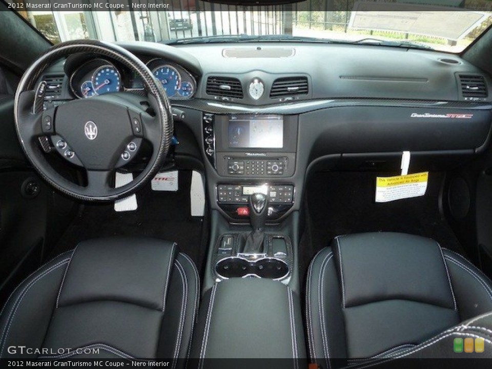 Nero Interior Dashboard for the 2012 Maserati GranTurismo MC Coupe #68825258