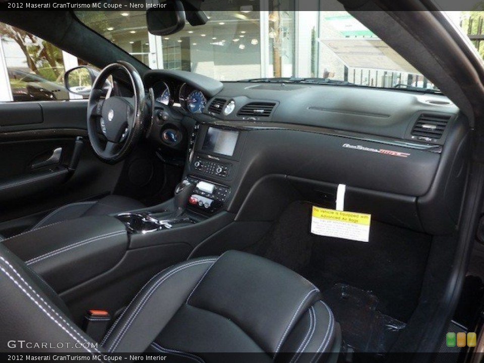 Nero Interior Dashboard for the 2012 Maserati GranTurismo MC Coupe #68825330