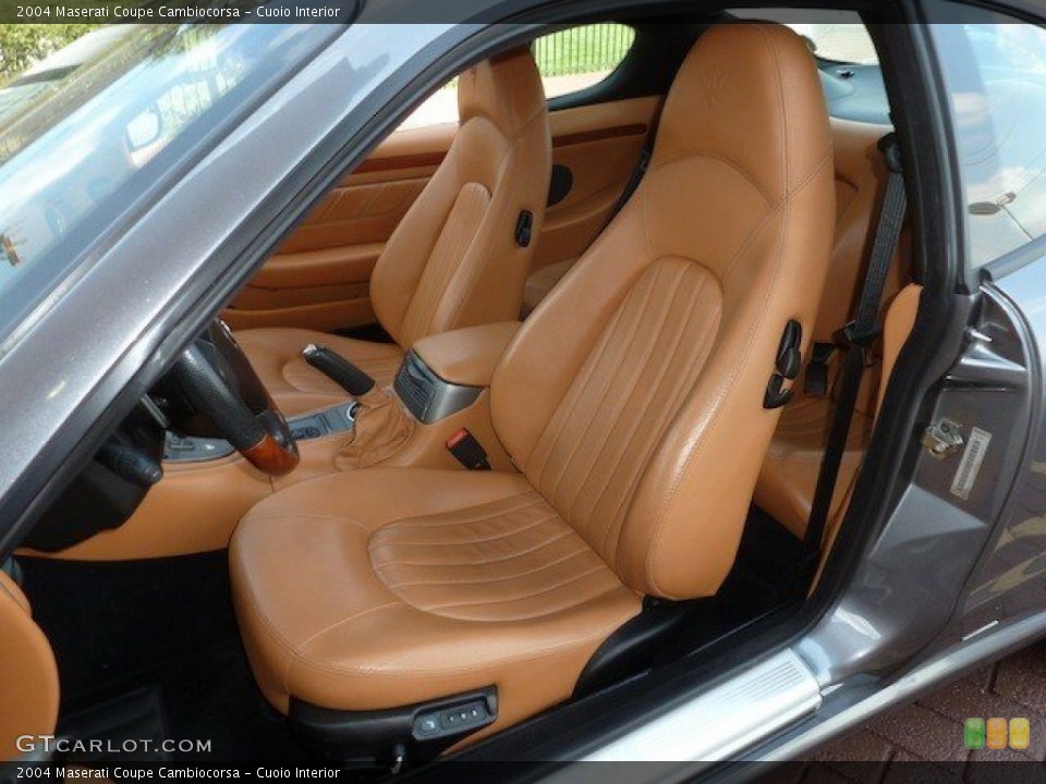Cuoio Interior Front Seat for the 2004 Maserati Coupe Cambiocorsa #68825450