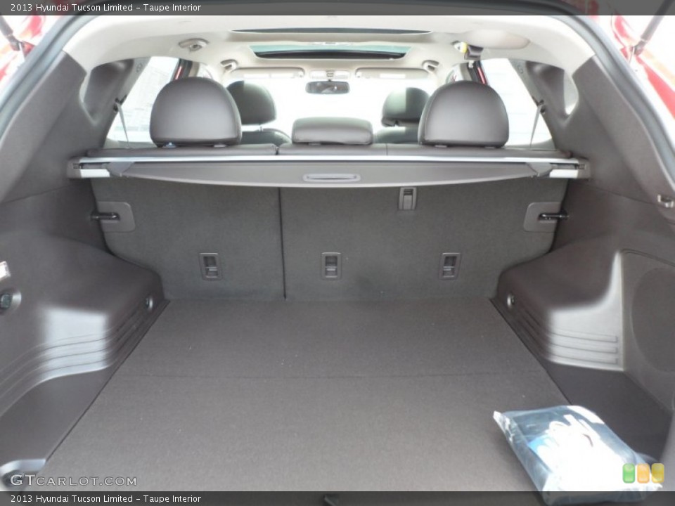 Taupe Interior Trunk for the 2013 Hyundai Tucson Limited #68825453