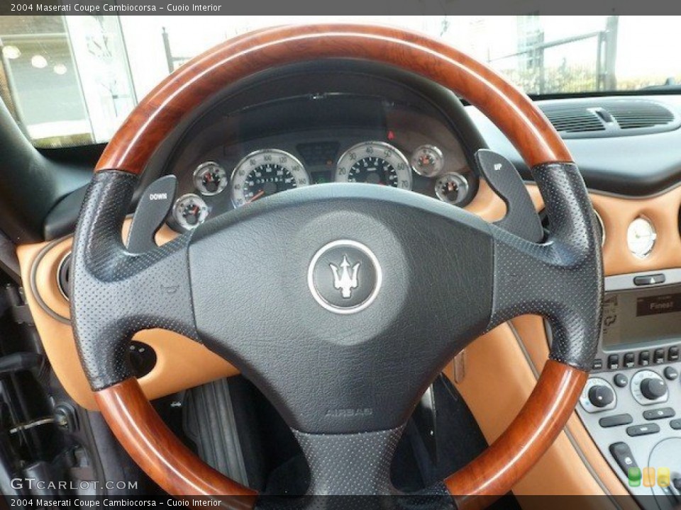 Cuoio Interior Steering Wheel for the 2004 Maserati Coupe Cambiocorsa #68825468