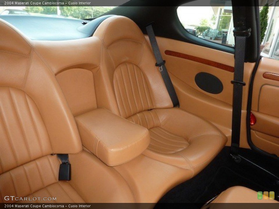 Cuoio Interior Rear Seat for the 2004 Maserati Coupe Cambiocorsa #68825507