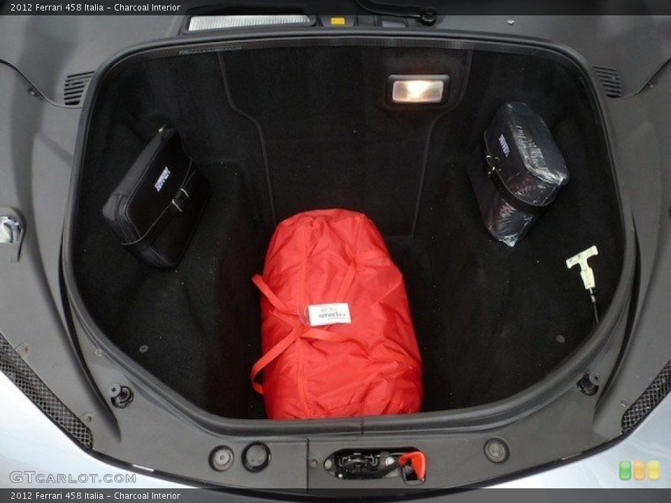 Charcoal Interior Trunk for the 2012 Ferrari 458 Italia #68825624