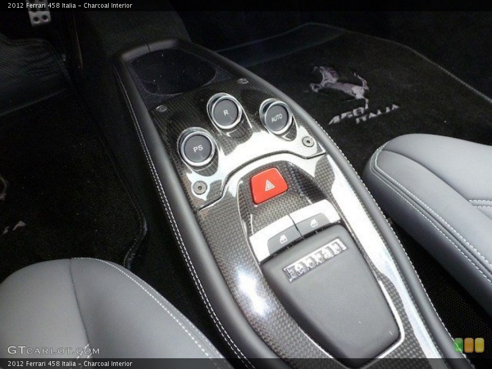 Charcoal Interior Controls for the 2012 Ferrari 458 Italia #68825695