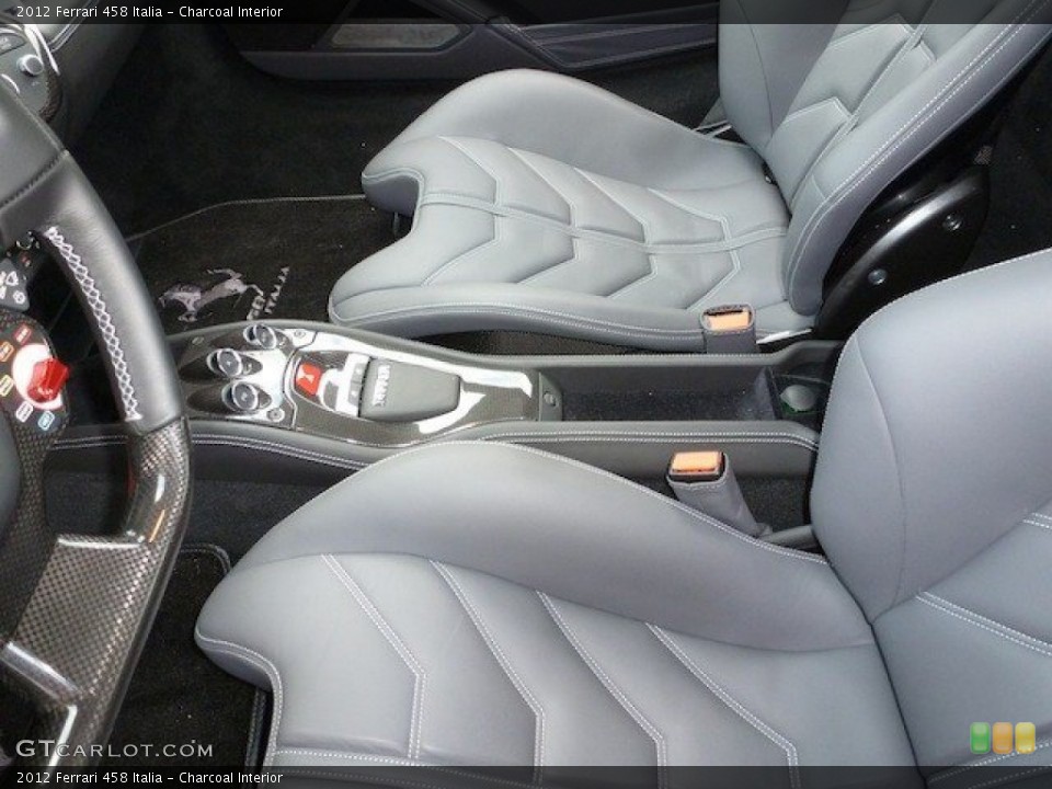 Charcoal Interior Photo for the 2012 Ferrari 458 Italia #68825702