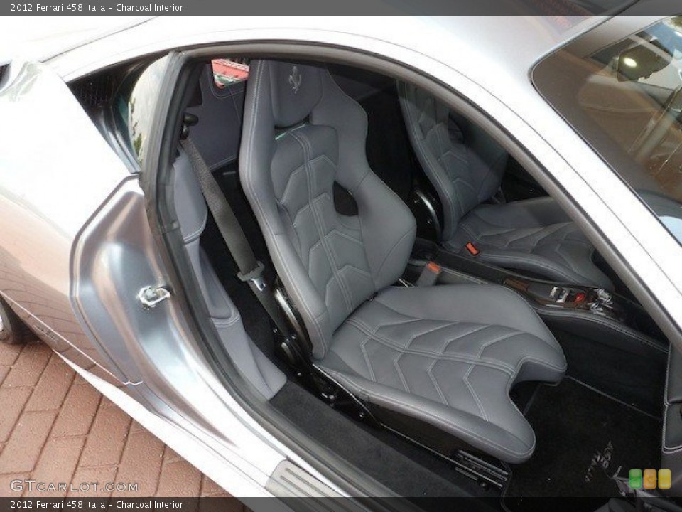 Charcoal Interior Front Seat for the 2012 Ferrari 458 Italia #68825726