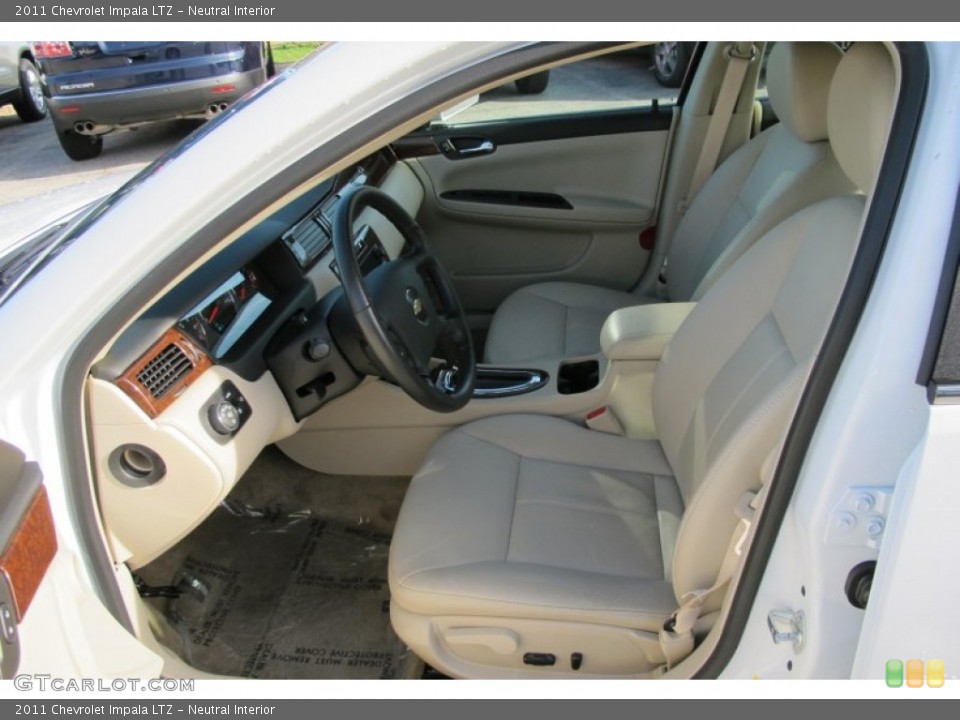 Neutral Interior Front Seat for the 2011 Chevrolet Impala LTZ #68826521