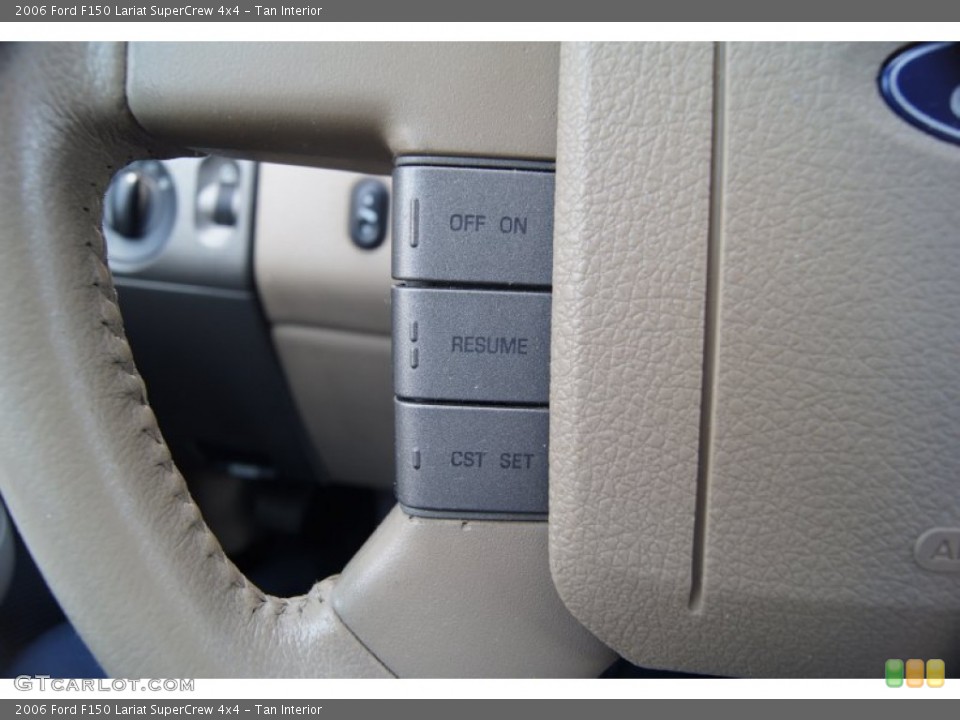 Tan Interior Controls for the 2006 Ford F150 Lariat SuperCrew 4x4 #68827751