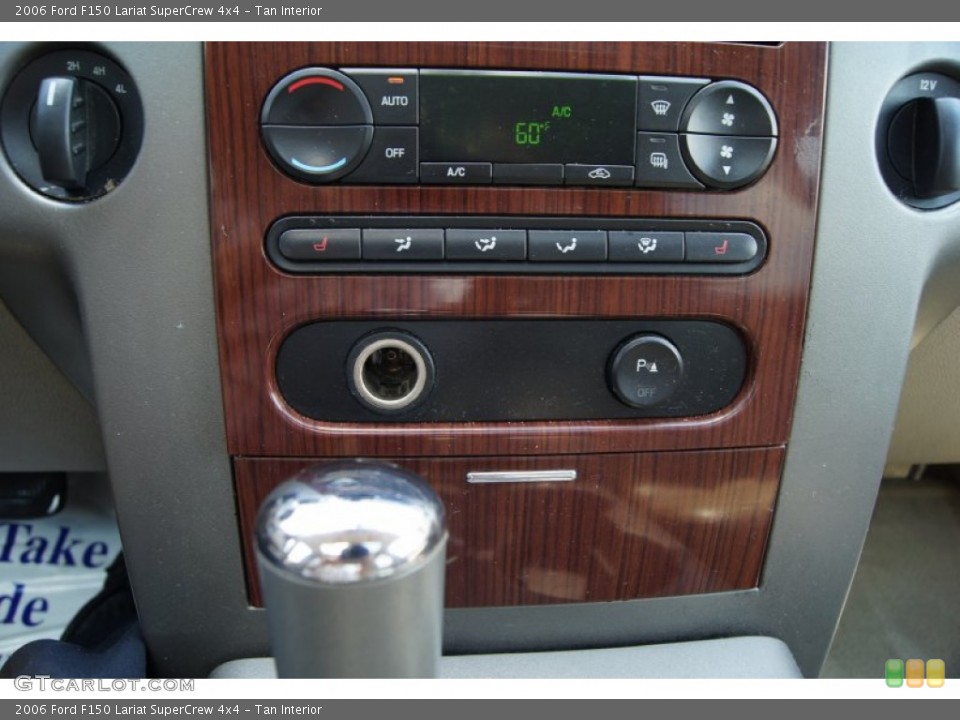 Tan Interior Controls for the 2006 Ford F150 Lariat SuperCrew 4x4 #68827760