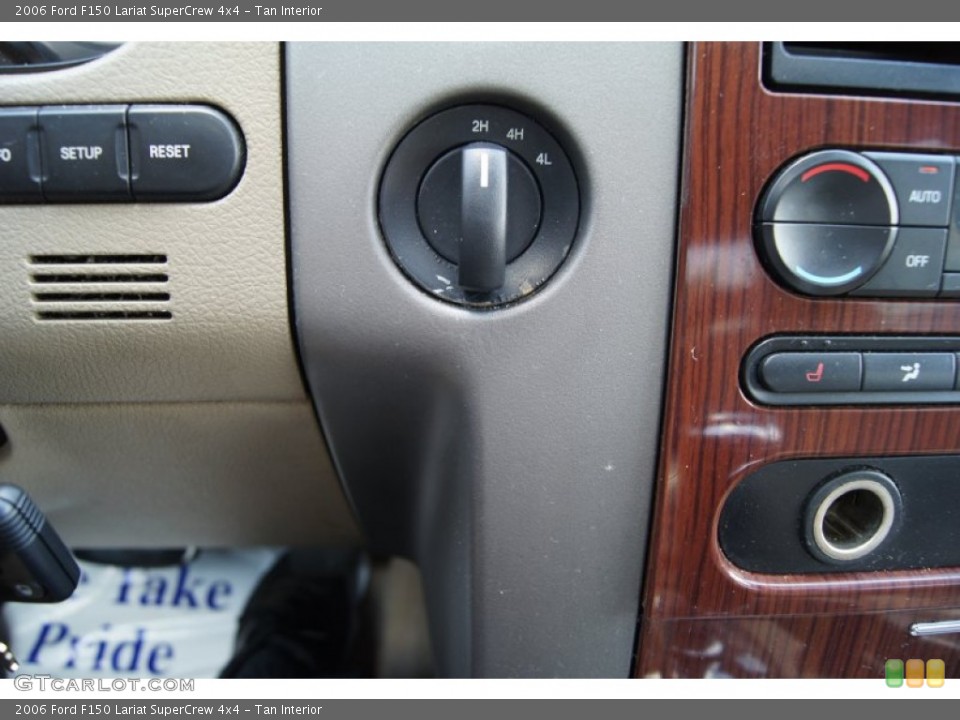Tan Interior Controls for the 2006 Ford F150 Lariat SuperCrew 4x4 #68827763