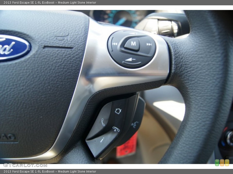 Medium Light Stone Interior Controls for the 2013 Ford Escape SE 1.6L EcoBoost #68828507