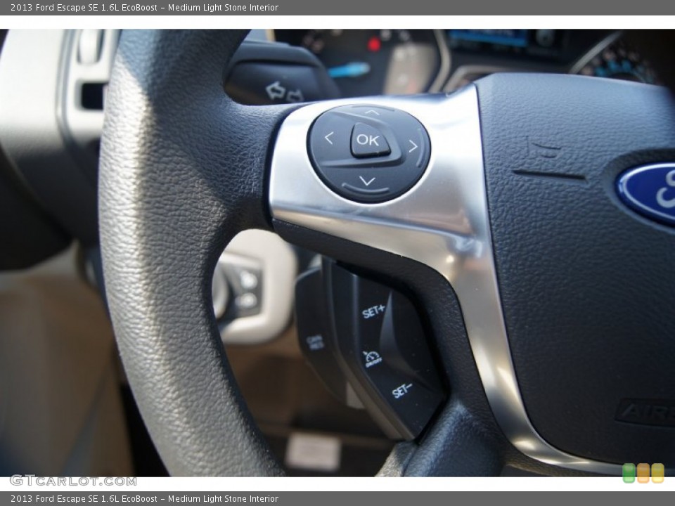Medium Light Stone Interior Controls for the 2013 Ford Escape SE 1.6L EcoBoost #68828510