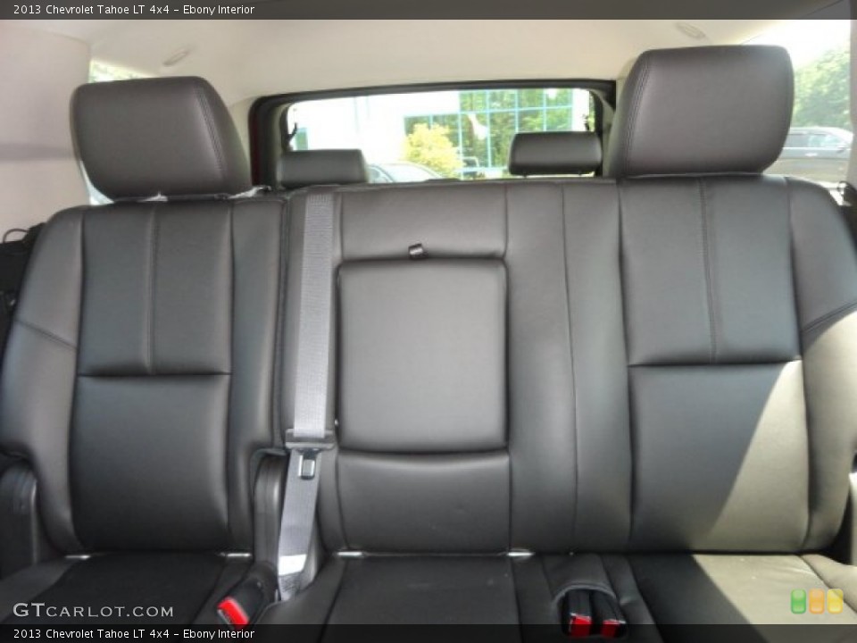 Ebony Interior Rear Seat for the 2013 Chevrolet Tahoe LT 4x4 #68830970