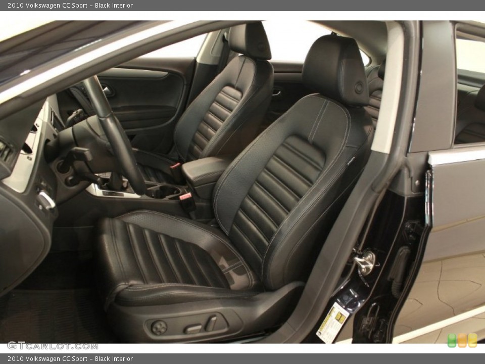 Black Interior Photo for the 2010 Volkswagen CC Sport #68831862