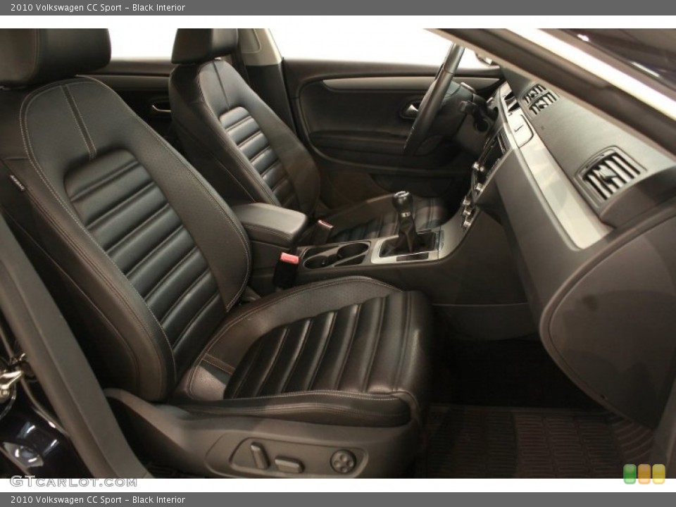 Black Interior Photo for the 2010 Volkswagen CC Sport #68832006