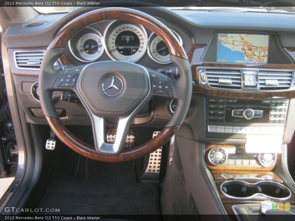 Black Interior Dashboard for the 2013 Mercedes-Benz CLS 550 Coupe #68833104