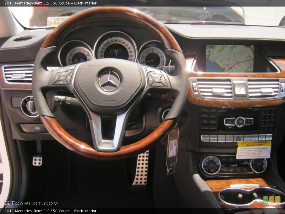 Black Interior Dashboard for the 2013 Mercedes-Benz CLS 550 Coupe #68833191