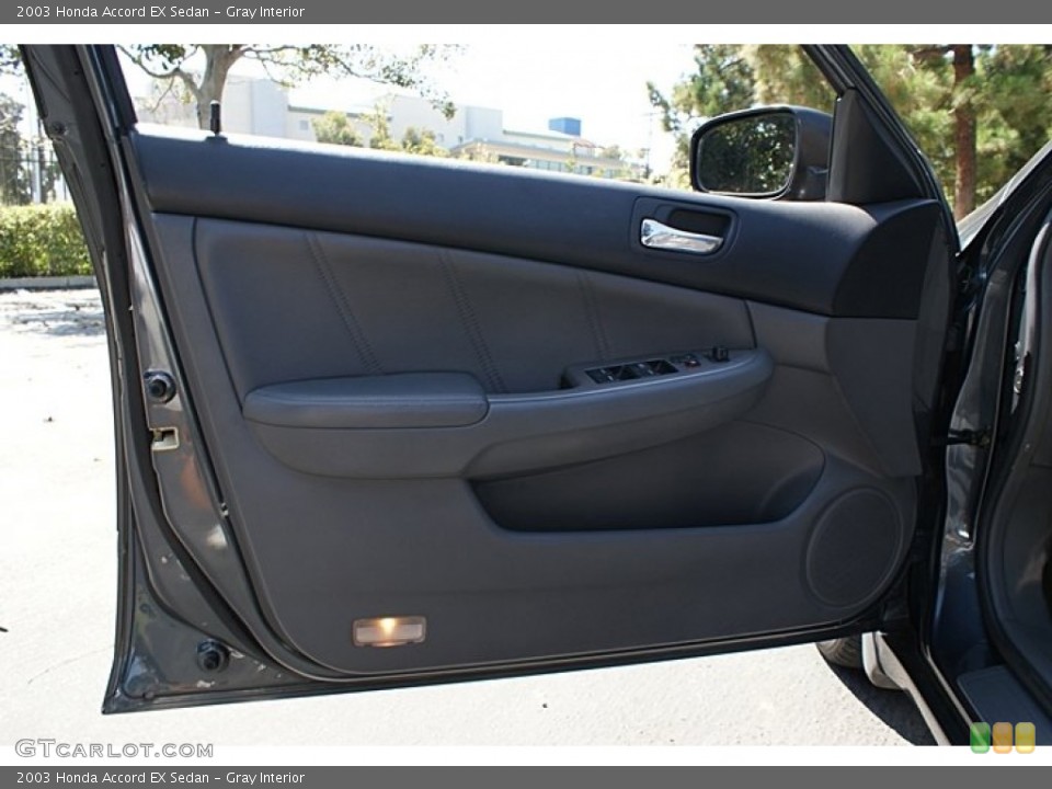 Gray Interior Door Panel for the 2003 Honda Accord EX Sedan #68833365