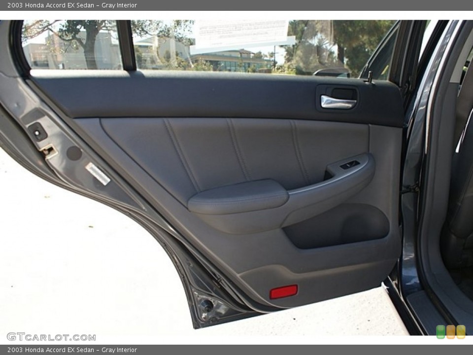Gray Interior Door Panel for the 2003 Honda Accord EX Sedan #68833374