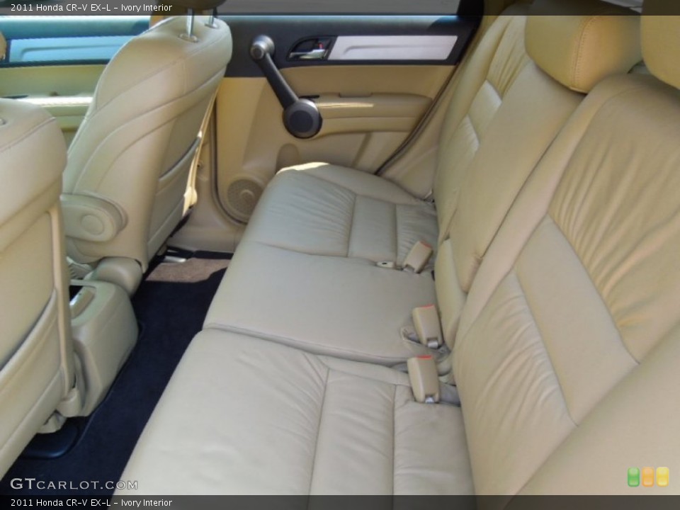 Ivory Interior Rear Seat for the 2011 Honda CR-V EX-L #68833683
