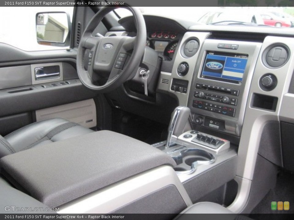 Raptor Black Interior Dashboard for the 2011 Ford F150 SVT Raptor SuperCrew 4x4 #68834871