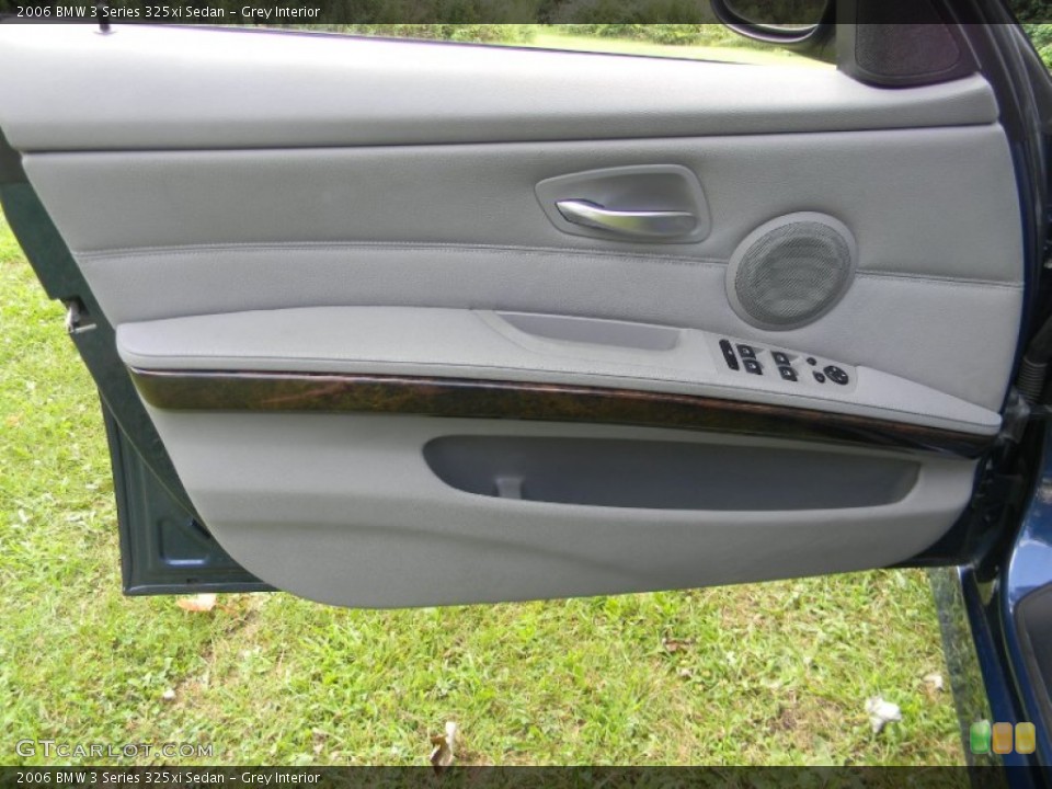 Grey Interior Door Panel for the 2006 BMW 3 Series 325xi Sedan #68838033