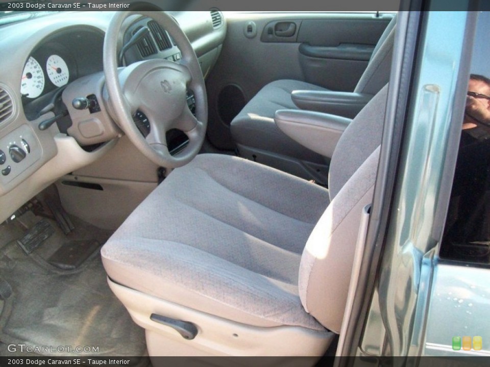 Taupe Interior Photo for the 2003 Dodge Caravan SE #68838570