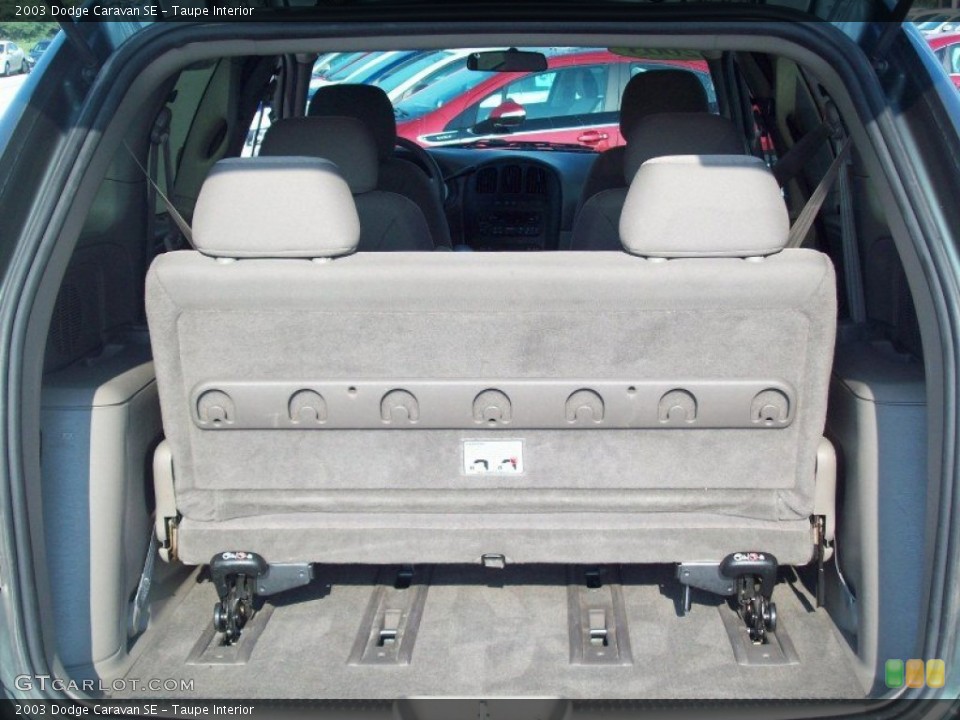 Taupe Interior Trunk for the 2003 Dodge Caravan SE #68838597