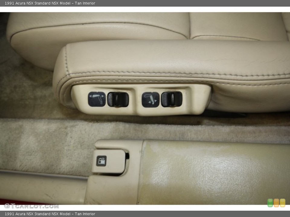 Tan Interior Controls for the 1991 Acura NSX  #68839323