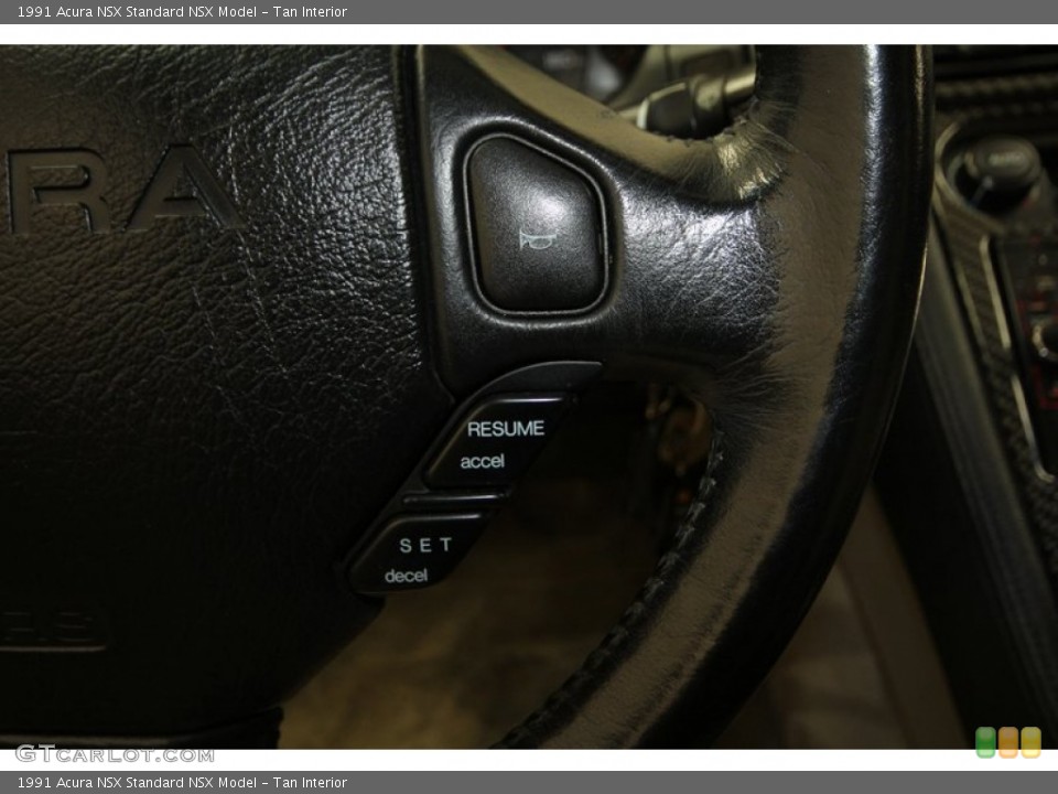 Tan Interior Controls for the 1991 Acura NSX  #68839401