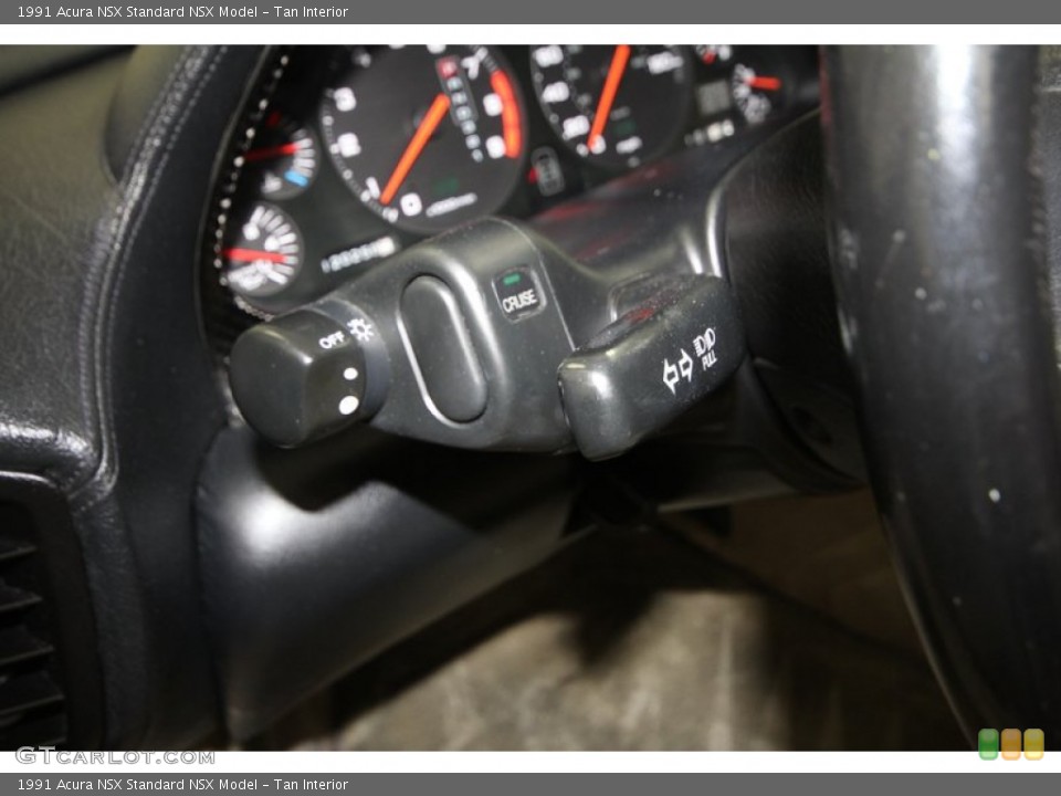 Tan Interior Controls for the 1991 Acura NSX  #68839410